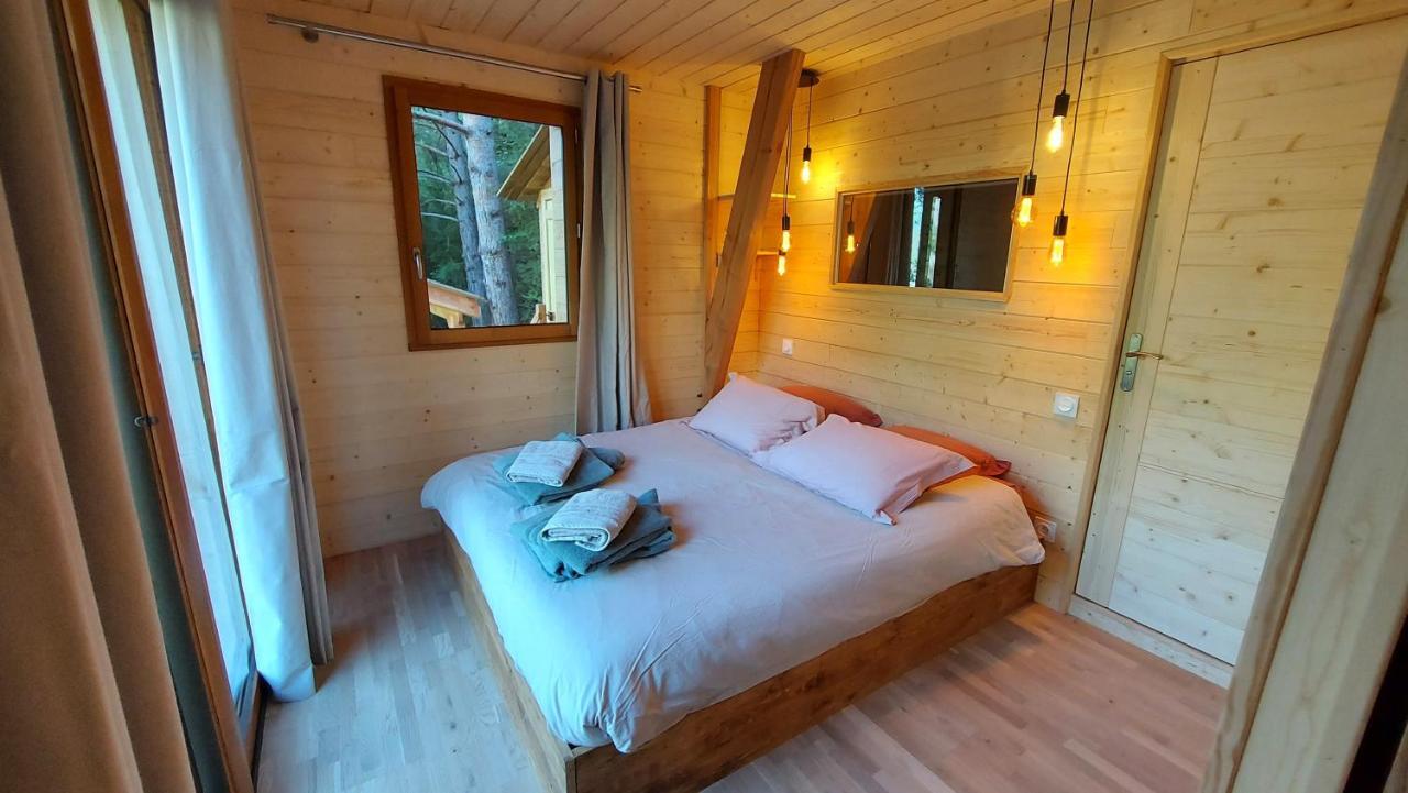 Chalet L'Empreinte Saint-Étienne-de-Tinée Buitenkant foto