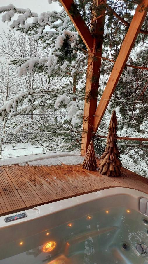 Chalet L'Empreinte Saint-Étienne-de-Tinée Buitenkant foto